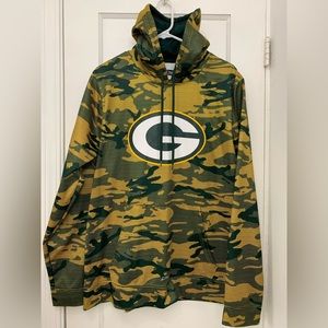 NFL Camo Packers Hoodie